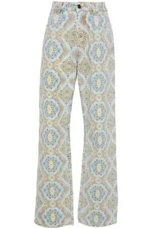 Etro Jeans dritti con stampa paisley