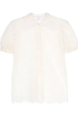 Beaufille Camicia Pinta semi trasparente