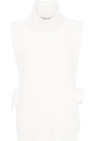 Golden Goose Gilet con ricamo logo