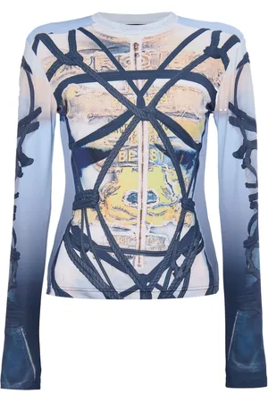 Y / PROJECT T-shirt con stampa geometrica