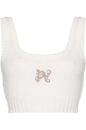 Palm Angels Top con monogramma