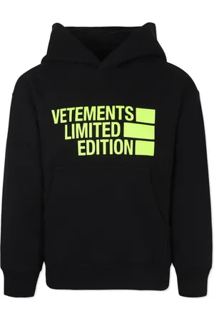 Vetements Felpa con cappuccio