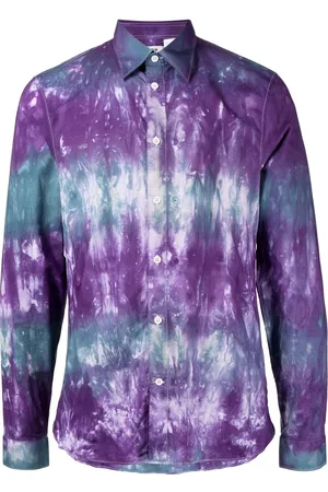 Stain Shade Camicia con fantasia tie dye