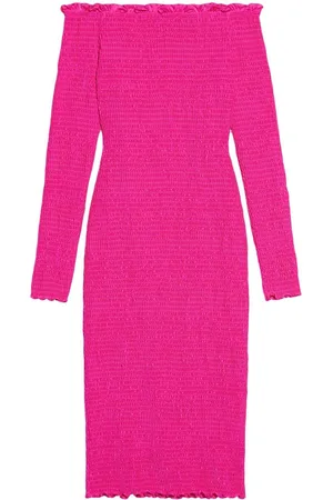 Balenciaga Abito midi con spalle scoperte