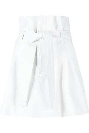 GOEN.J Shorts svasati con cintura