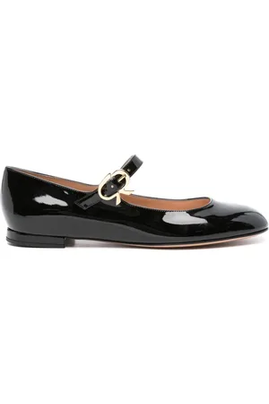Gianvito Rossi Ballerine Mary Ribbon