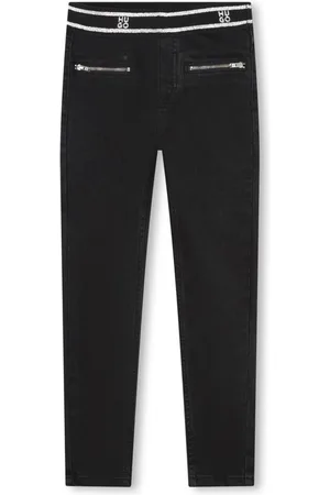 HUGO BOSS Jeggings con rifinitura con logo