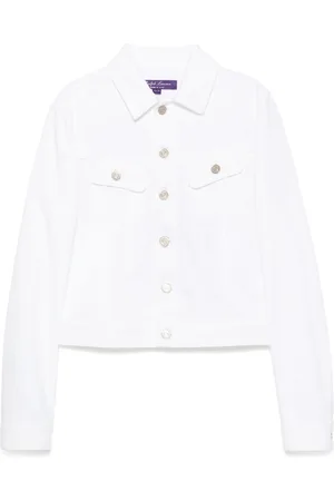 Ralph Lauren Giacca denim crop