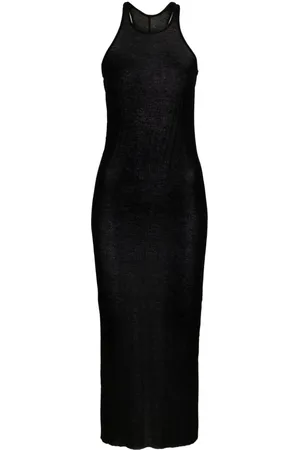 Rick Owens Abito midi a coste