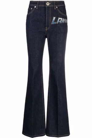 Lanvin Jeans dritti con stampa