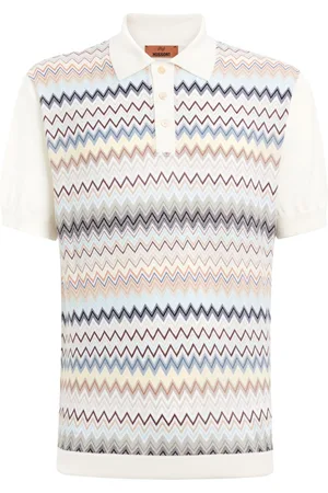 Missoni Polo con motivo a zig zag