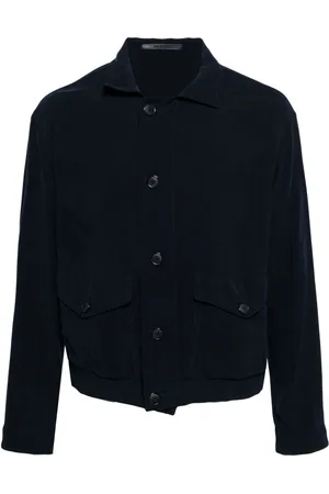 Giorgio Armani Giacca-camicia con colletto ampio