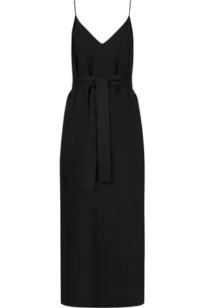 Armani Exchange Abito lungo con motivo jacquard