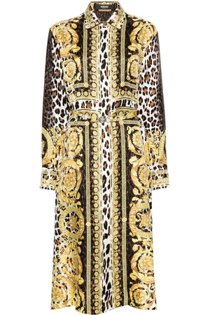 VERSACE Chemisier Wild Barocco Foulard