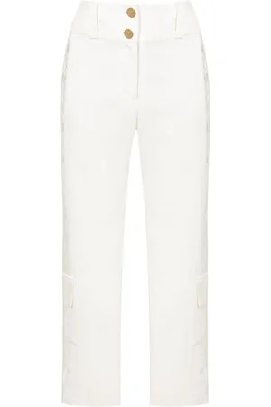 Lethicia Bronstein Pantaloni crop con inserti
