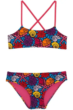Vilebrequin Set bikini Galac con stampa grafica