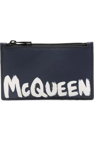 Alexander McQueen Portafoglio con stampa