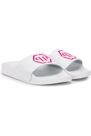 Philipp Plein Sandali slides con stampa