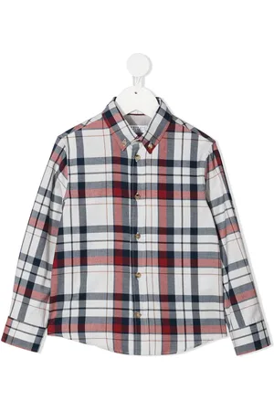 Brunello Cucinelli Camicia tartan