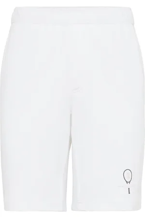 Brunello Cucinelli Shorts con ricamo