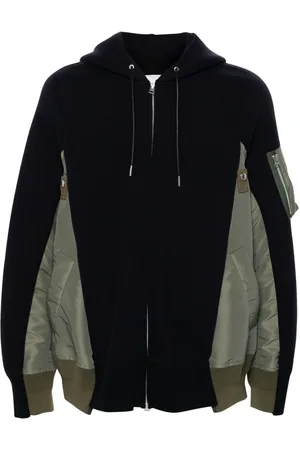 SACAI Felpa con design color-block