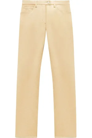 Courrèges Pantaloni slim in vinile