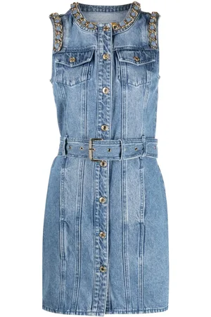 Michael Kors Abito denim con catena