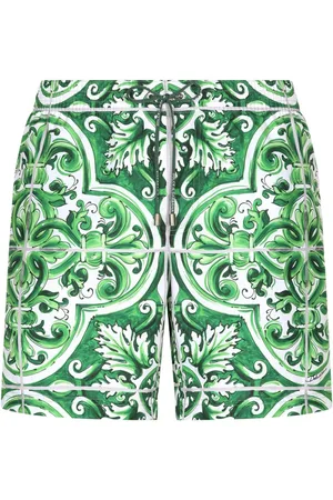 Dolce & Gabbana Costume da bagno con stampa maioliche