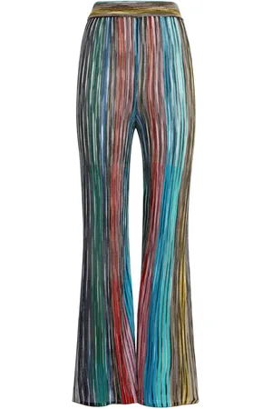 Missoni Pantaloni svasati a righe