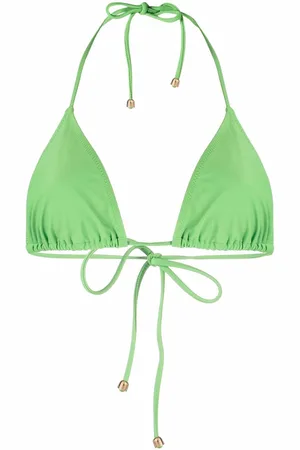 Nanushka Top bikini con scollo all