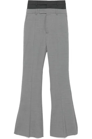 Sportmax Pantaloni svasati a strati