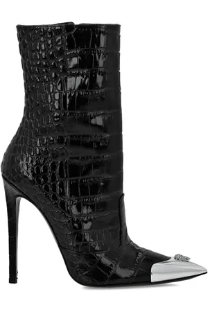 Philipp Plein Stivali con applicazione 120mm