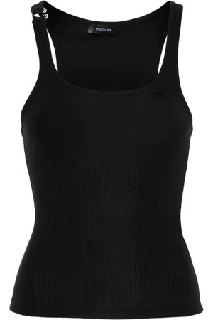 MUGLER Canotta con piercing