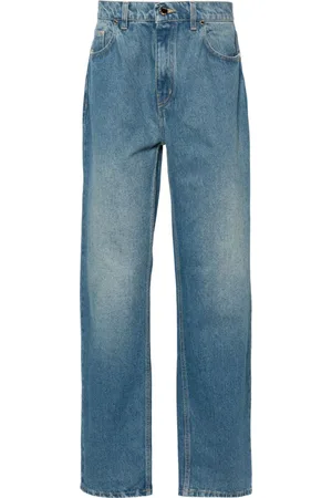 Casablanca Jeans dritti con motivo jacquard