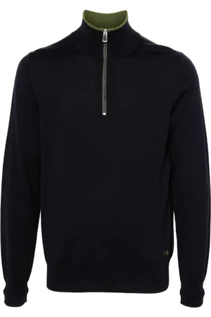 Paul Smith Maglione con mezza zip