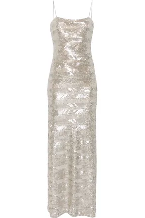 FORTE FORTE Abito lungo con paillettes