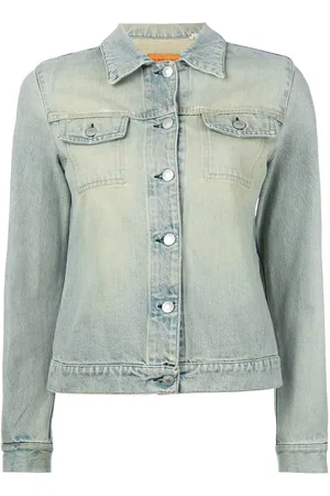 Helmut Lang Giacca di jeans effetto sfumato