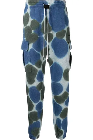 BUSCEMI Pantaloni sportivi con fantasia tie-dye