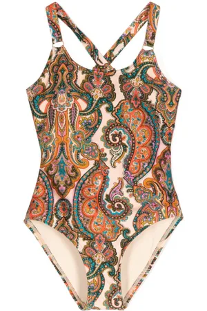 ZIMMERMANN Costume intero Ottie con stampa