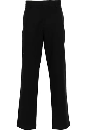 Emporio Armani Pantaloni con placca logo
