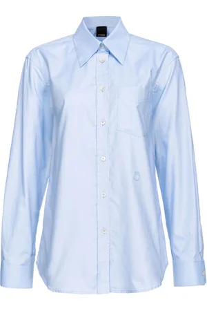 Pinko Camicia con ricamo Love Birds
