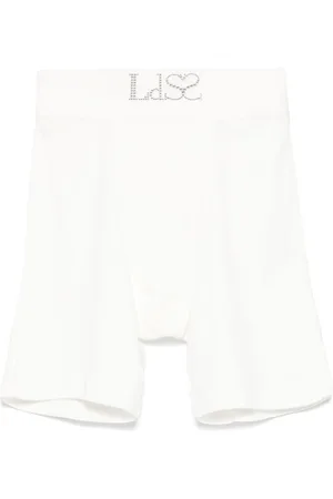 Ludovic De Saint Sernin Shorts biker con borchie