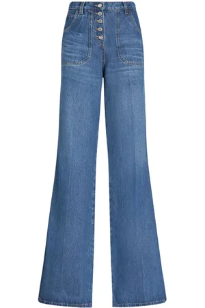 Etro Jeans svasati con ricamo