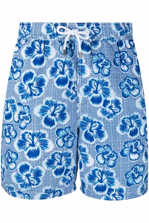 Hackett Costume da bagno a fiori con coulisse