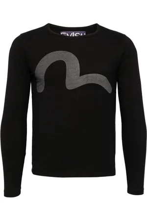 Evisu T-shirt con stampa