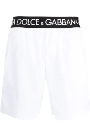 Dolce & Gabbana Costume da bagno con banda logo