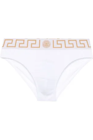 VERSACE Costume da bagno Greca Border
