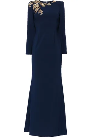 Jenny Packham Abito da sera Angel Eyes con strass