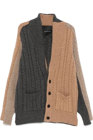 Federico Cina Cardigan con design color-block
