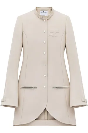 Courrèges Cappotto Ellipse asimmetrico